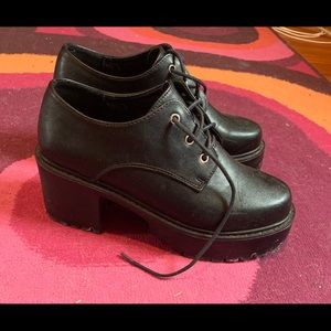 Nasty Gal platform shoes